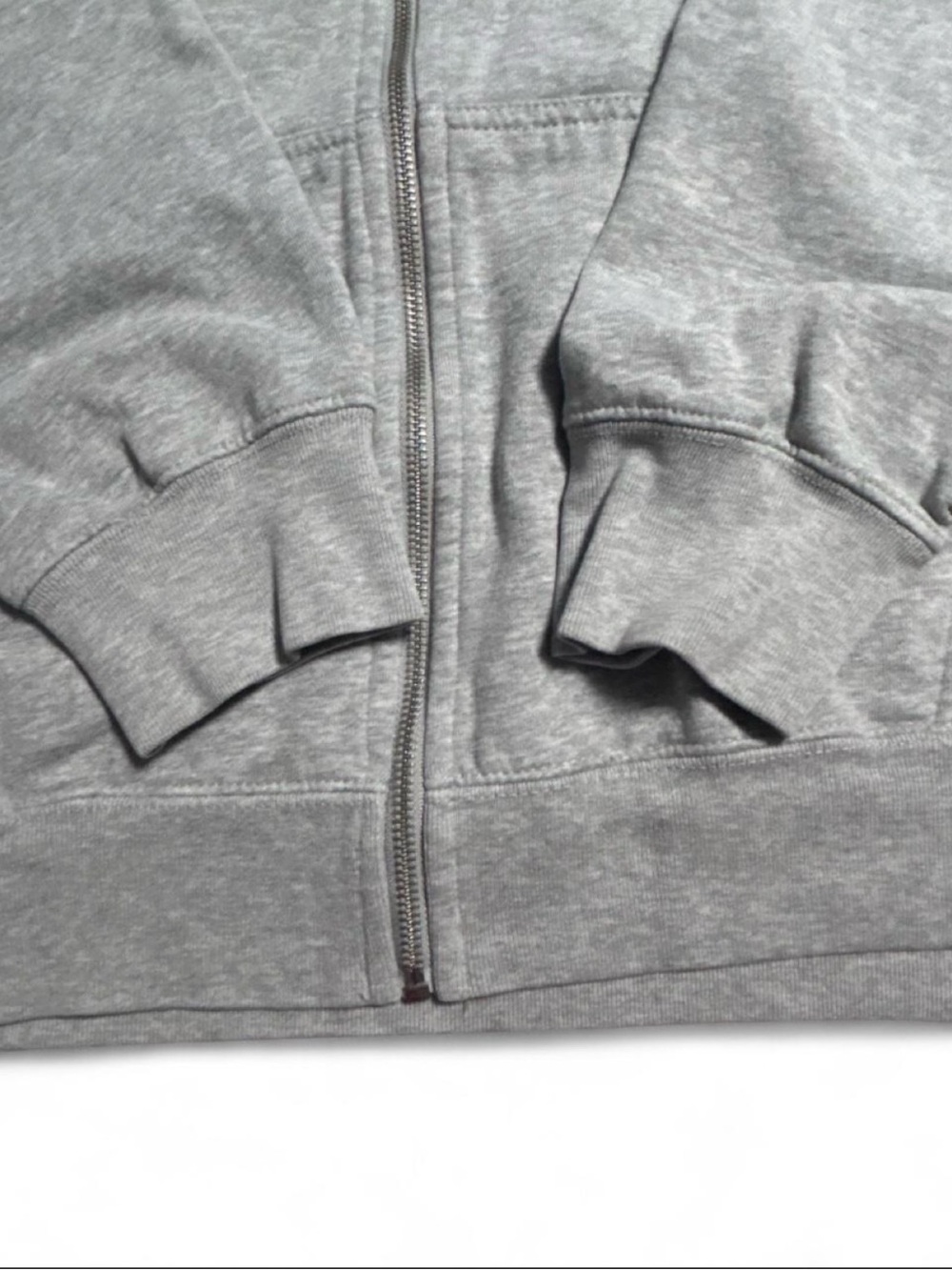 John Galt Light Gray Zip-Up Hoodie - XL - Picture 5 of 5